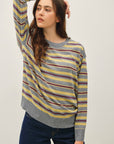 MULTI STRIPE SWEATER