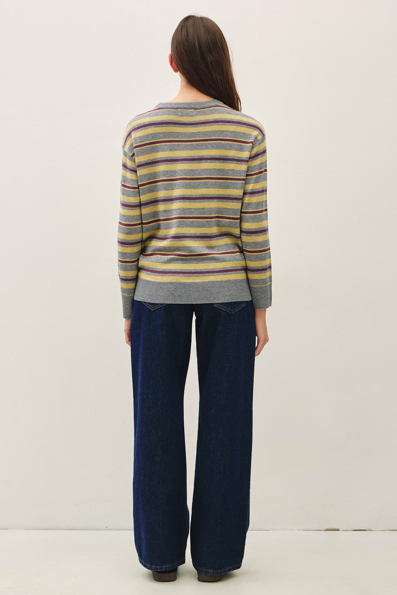 MULTI STRIPE SWEATER