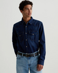 AIDEN WESTERN SHIRT IN TACTILE