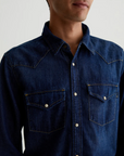 AIDEN WESTERN SHIRT IN TACTILE