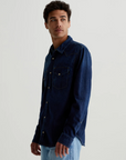 AIDEN WESTERN SHIRT IN TACTILE