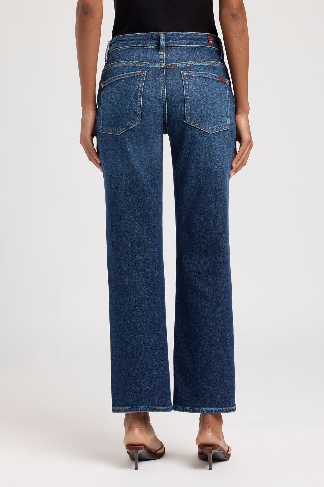 CALIE STRAIGHT ANKLE IN BLUE VIBE