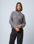 ELOISE MARLED MOCK NECK SWEATER
