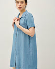 TENCEL SHIRT DRESS