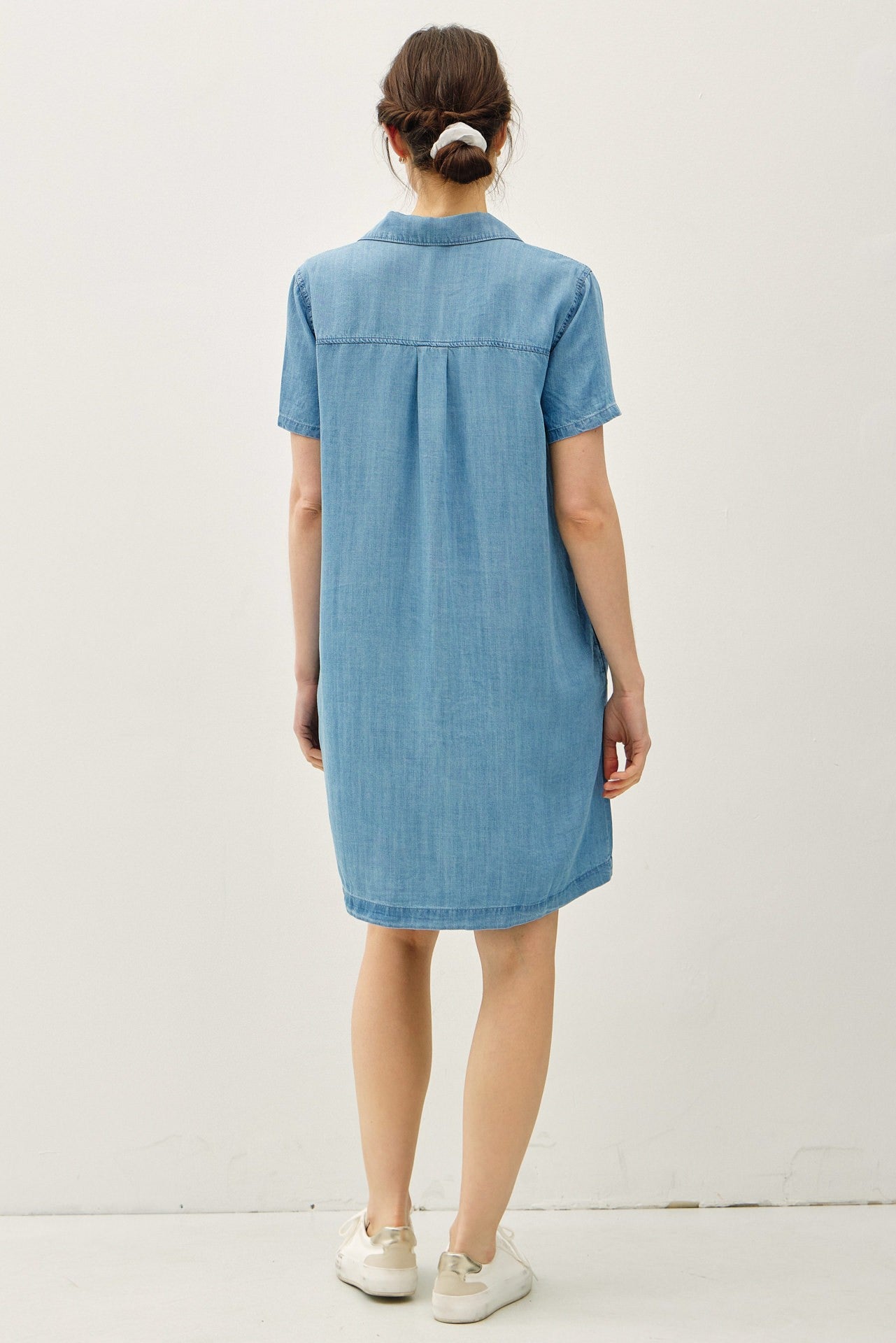 TENCEL SHIRT DRESS