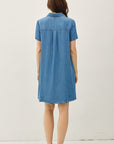 TENCEL SHIRT DRESS