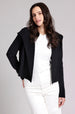 COTTON SHAKER HOODED FLYAWAY CARDIGAN