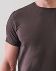 SHORT SLEEVE ICONIC PIMA COTTON CREW NECK TEE