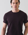 SHORT SLEEVE ICONIC PIMA COTTON CREW NECK TEE