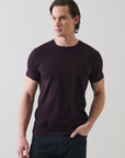 SHORT SLEEVE ICONIC PIMA COTTON CREW NECK TEE