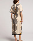 AMIRA VACATION ESSENTIALS GRAPHIC PRINT DRESS