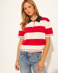 ANGELO RUGBY STRIPE POLO