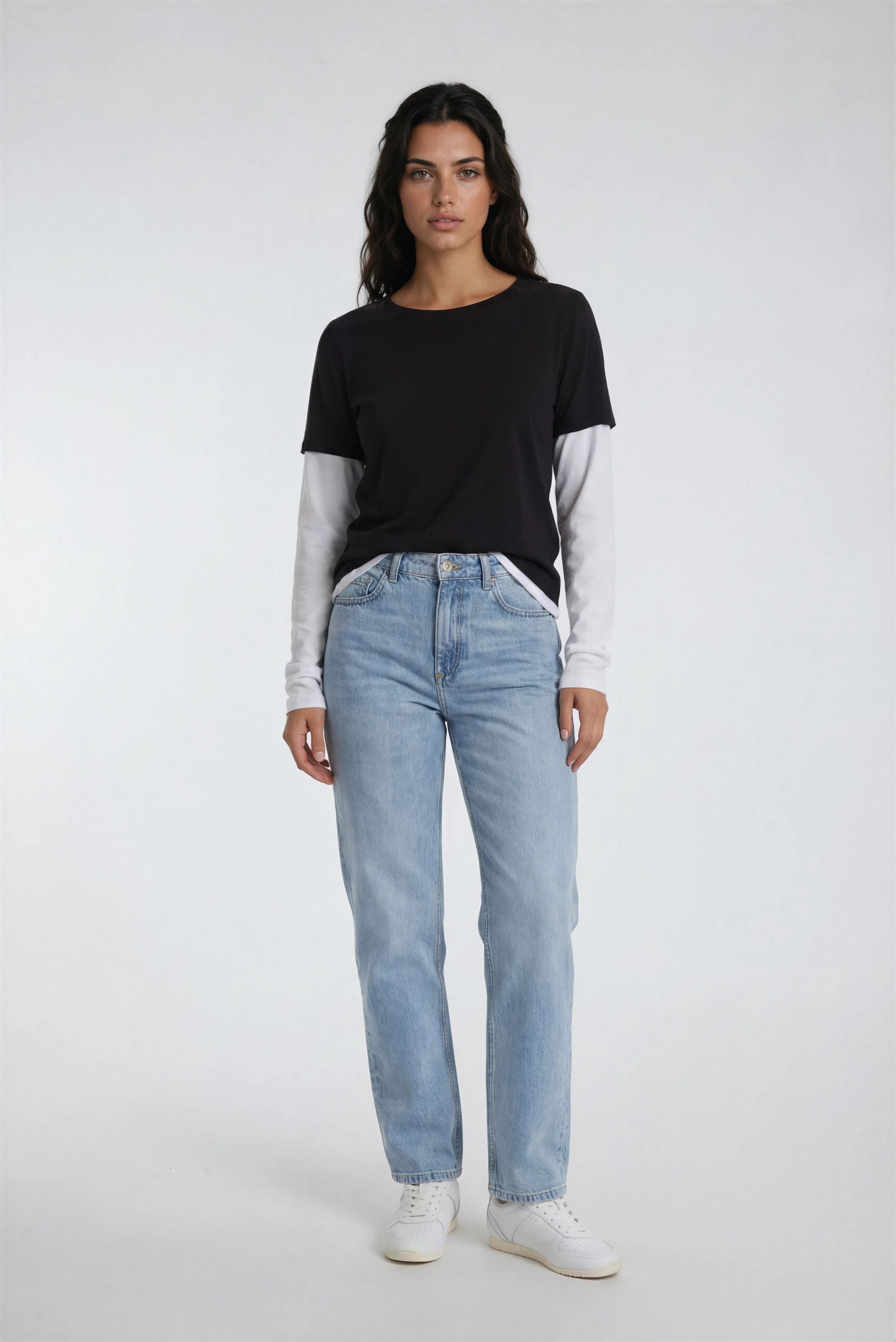 ALY LONG SLEEVE FOOLER TEE