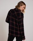 PLAID OVERSIZED SHIRT WITH POCKET