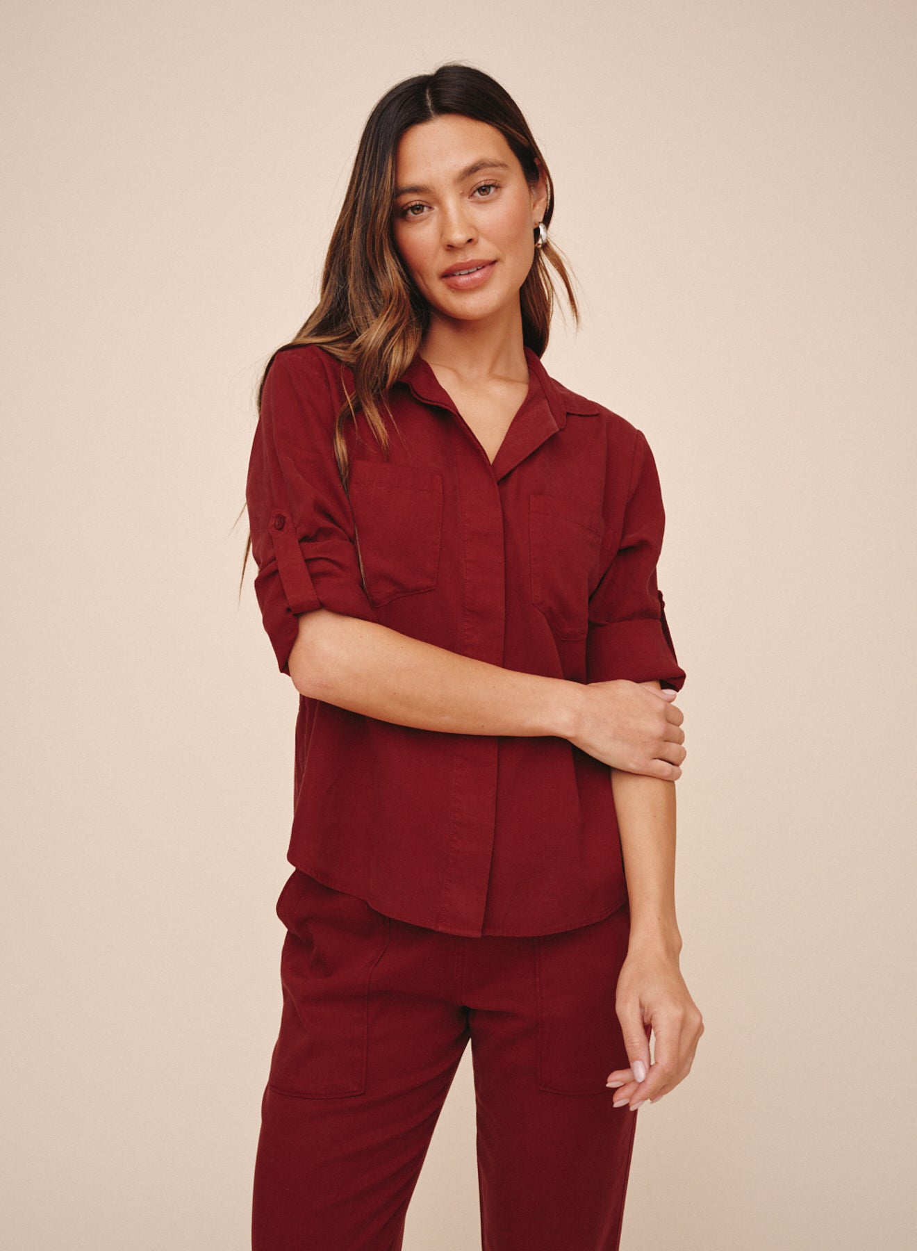 *COMING SOON* SPLIT BACK BUTTON DOWN SHIRT