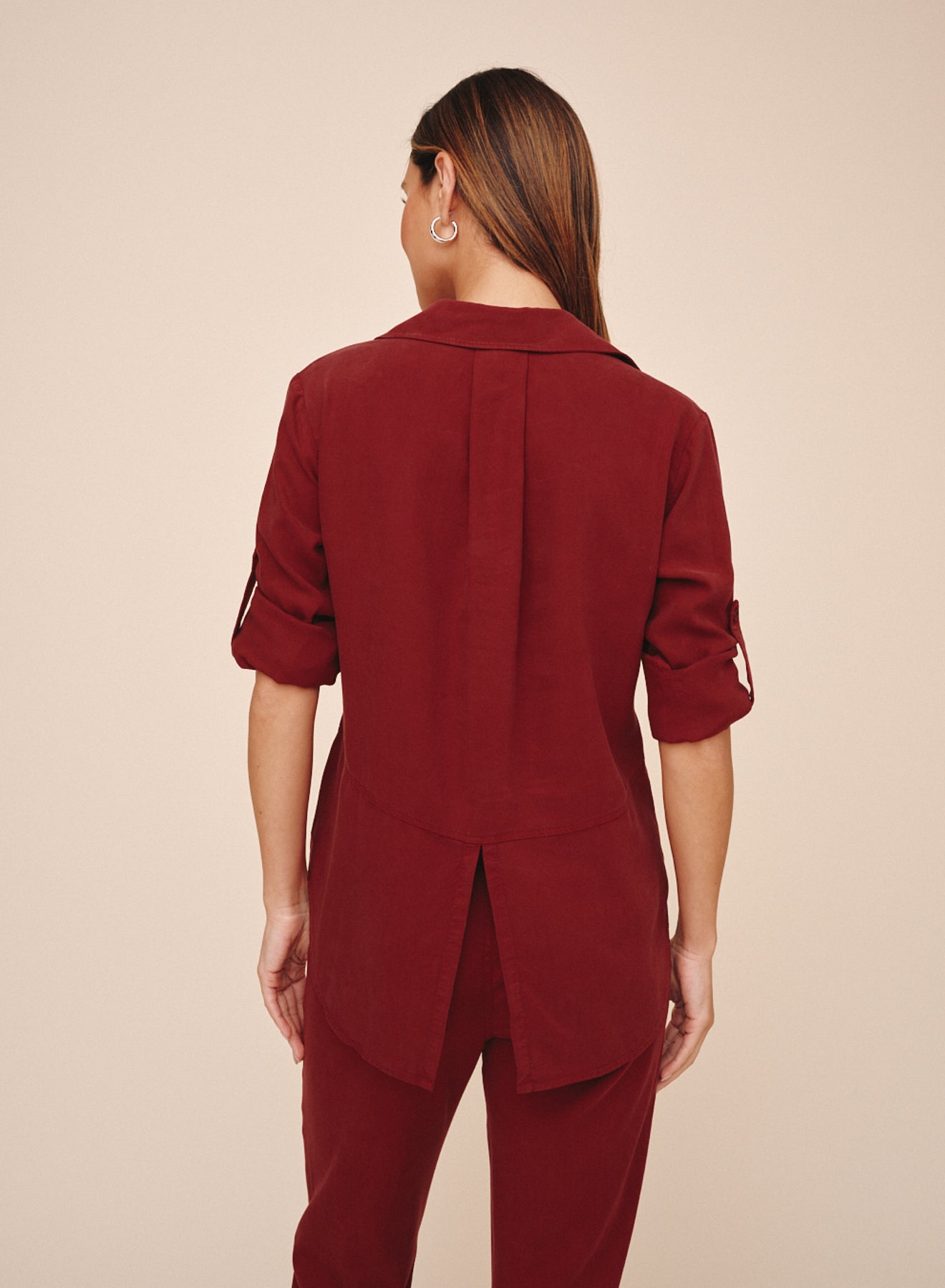 *COMING SOON* SPLIT BACK BUTTON DOWN SHIRT