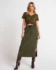 CARGO MIDI SKIRT