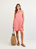 SLEEVELESS A-LINE DRESS