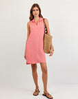 SLEEVELESS A-LINE DRESS