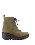 *COMING SOON* BINK SUEDE LACE UP WEDGE BOOT