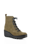 *COMING SOON* BINK SUEDE LACE UP WEDGE BOOT