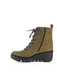 *COMING SOON* BINK SUEDE LACE UP WEDGE BOOT