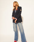 BLAINE EMBELLISHED BLAZER