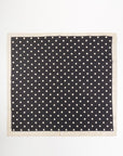 POLKA DOT SQUARE SCARF