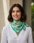 CITRUS SPLASH MOSAIC SCARF