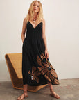 MIRA EMBELLISHED VOLUME DRESS
