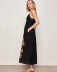 MIRA EMBELLISHED VOLUME DRESS