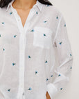 CHARLI BLUEBELL CARNATIONS LONG SLEEVE SHIRT