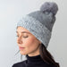 FLECKED CUFF PLUSH TOQUE