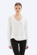 AVA V-NECK MOCK LAYER LONG SLEEVE TEE