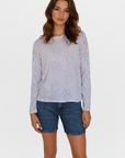 DOUBLE HEARTS LONG SLEEVE PERFECT TEE