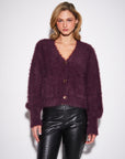 CORDELIA EYELASH CARDIGAN