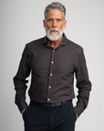 WEAVE PRINT TWILL SHIRT