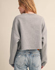 HAPPY FLEECE SWEATSHIRT