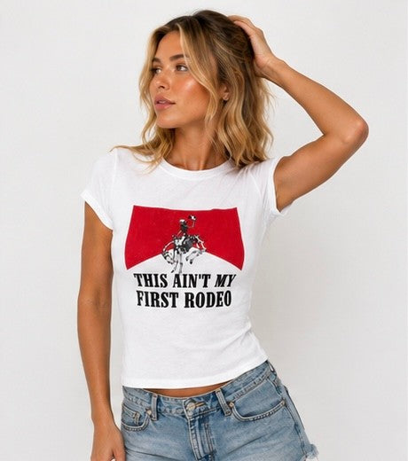 FIRST RODEO BABY TEE