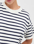 STRIPED CROP TEE
