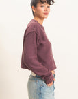 SEAM DETAIL OVERSIZE SWEATER