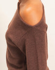 OFF THE SHOULDER SWEATER