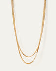 DOUBLE AMALFI CHAIN NECKLACE