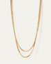 DOUBLE AMALFI CHAIN NECKLACE