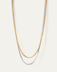 DOUBLE AMALFI CHAIN NECKLACE