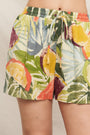 TROPICAL CITRUS SHORTS