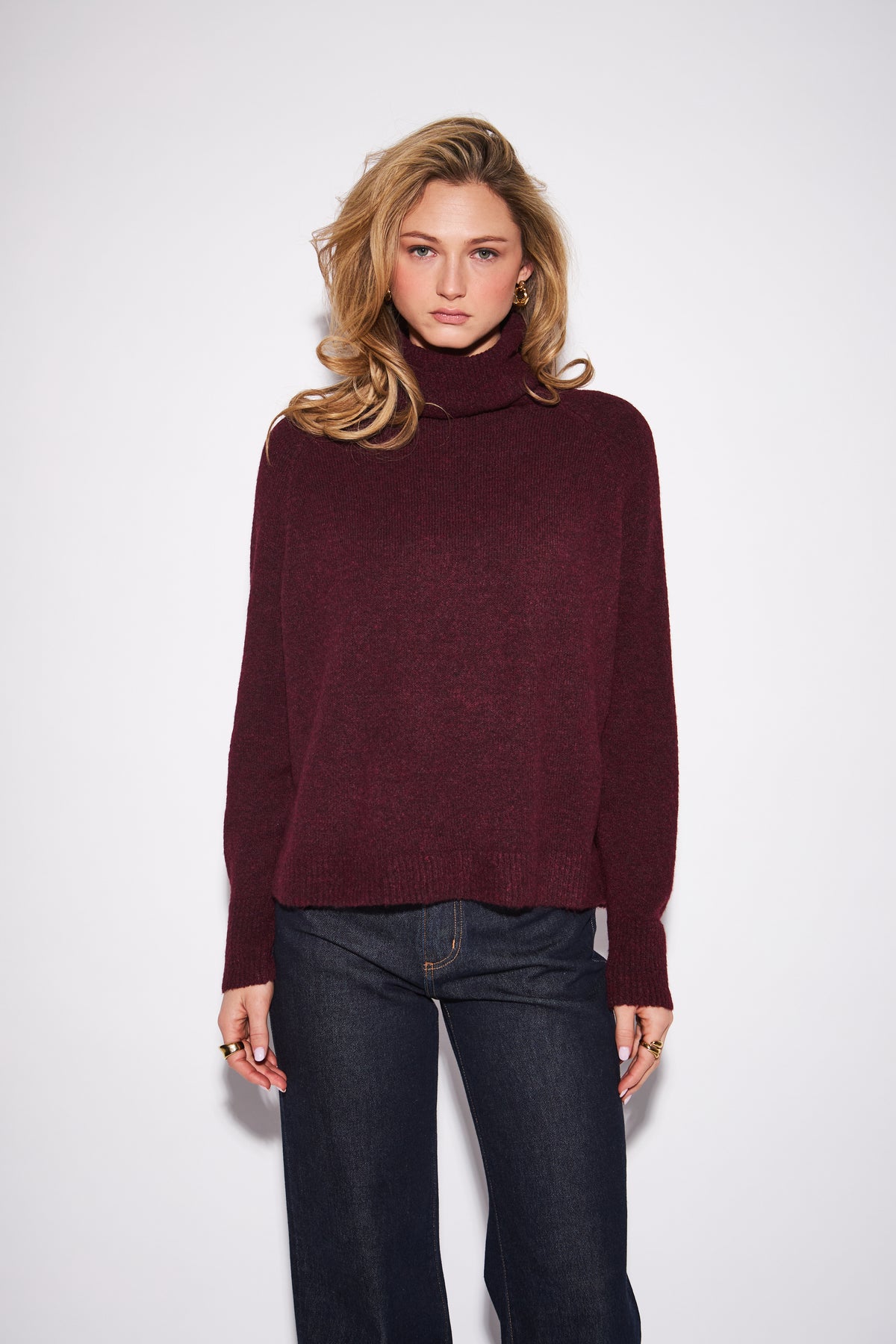 EMMETT SLOUCH NECK SWEATER