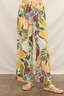 TROPICAL CITRUS FLOWY PANT