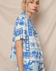 TROPICAL BLOCKS SHORT SLEEVE SHIRT