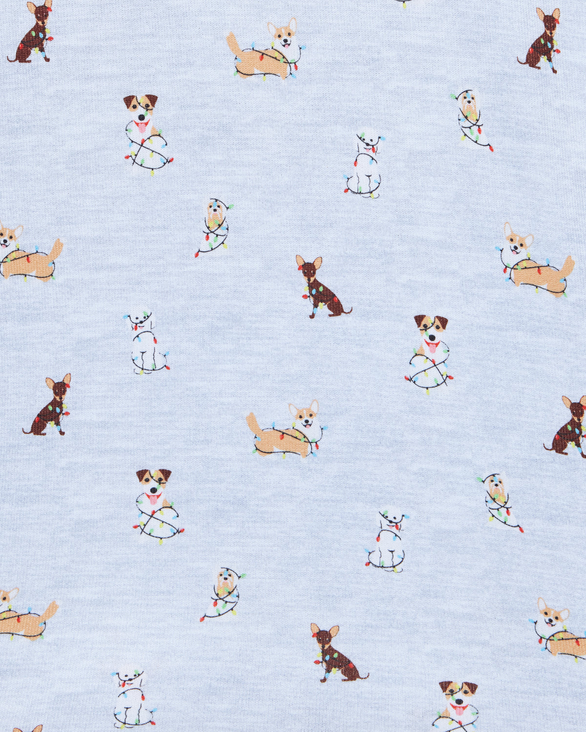 TWINKLING DOGS FLORA PILLOWSOFT PJ SET